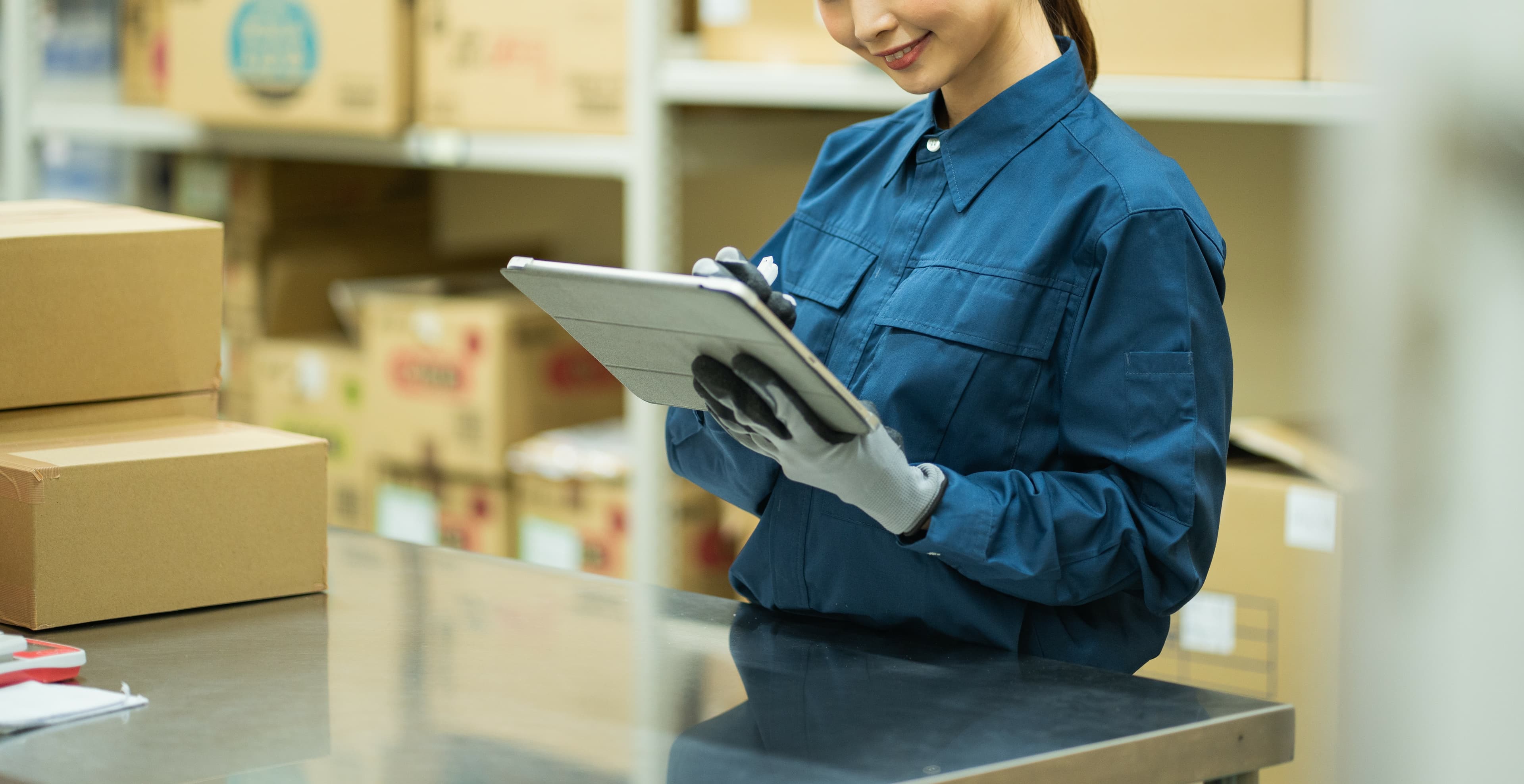 大手品質の丁寧な検品体制